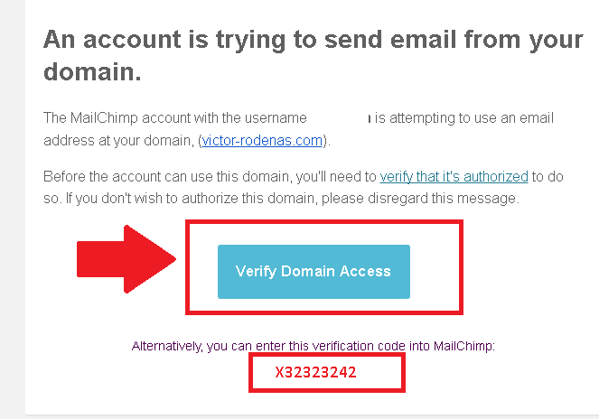 Verificar dominio del email